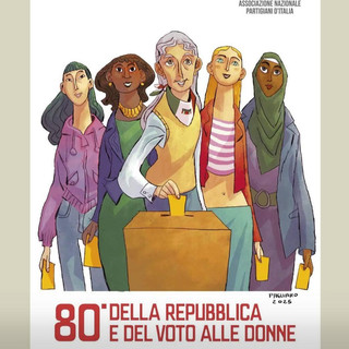 Carrù, domenica il tesseramento all'ANPI, che celebra gli 80 anni della Repubblica e del voto alle donne