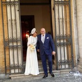 Le nozze civili di Crosetto e Saponaro celebrate a Roma nel 2013