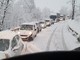Neve sul colle della Maddalena, mezzo pesante paralizza il traffico in valle Stura