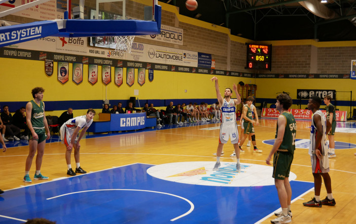 BASKET SERIE C / Campus Piemonte, vittoria sulla sirena del supplementare con la tripla di Negro BASKET SERIE C / Campus Piemonte, vittoria sulla sirena del supplementare con la tripla di Negro