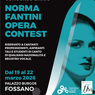 Conto alla rovescia: meno di 30 giorni per iscriversi al Norma Fantini Opera Contest 2026 Conto alla rovescia: meno di 30 giorni per iscriversi al Norma Fantini Opera Contest 2026