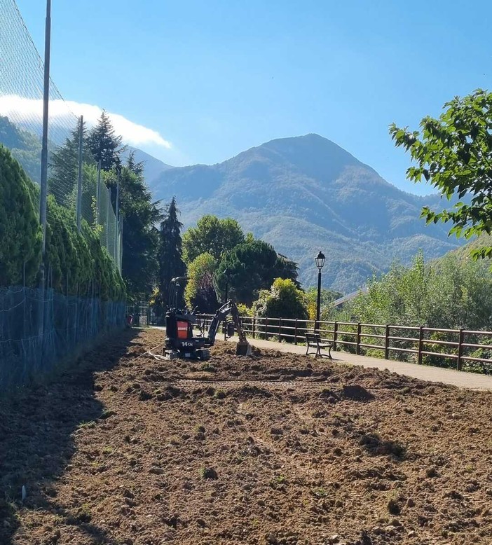Garessio, al via i lavori per l'oasi fiorita Garessio, al via i lavori per l'oasi fiorita