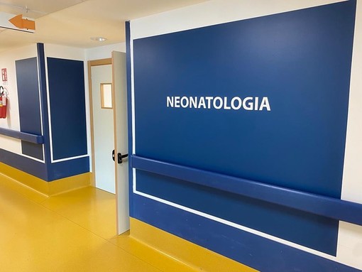 L'ingresso del nuovo reparto di Neonatologia all'ospedale di Verduno