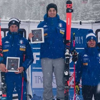 Sci alpino: Edoardo Saracco terzo Aspirante nel Gigante FIS di Alleghe