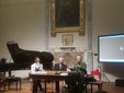 Saluzzo, sala Verdi Apm, un momento della presentazione da parte degli autori della produzione musicale di The Broken Key