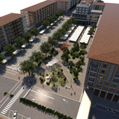 Una delle immagini presentate dai progettisti Una delle immagini presentate dai progettisti