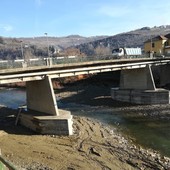 Il ponte sul Bormida in direzione Cortemilia (Foto Facebook Provincia di Cuneo)