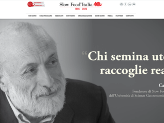 Il ricordo sul portale di Slow Food Il ricordo sul portale di Slow Food
