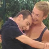 Paola con suo figlio Federico Chicco