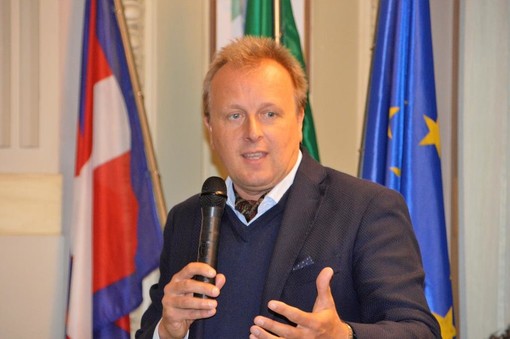 Il sindaco di Mondovì, Paolo Adriano
