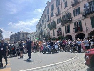 Saluzzo, partenza del Giro d'Italia Women