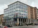 Il palazzo ex UBI di piazza Europa a Cuneo Il palazzo ex UBI di piazza Europa a Cuneo