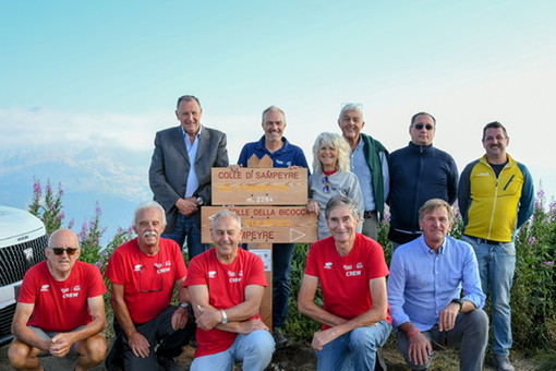 Riposizionato il palo segnaletico al Colle di Sampeyre: un’indicazione stradale che valorizza il territorio (FOTO) Riposizionato il palo segnaletico al Colle di Sampeyre: un’indicazione stradale che valorizza il territorio (FOTO)