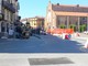 Saluzzo, piazza Risorgimento - lavori in corso