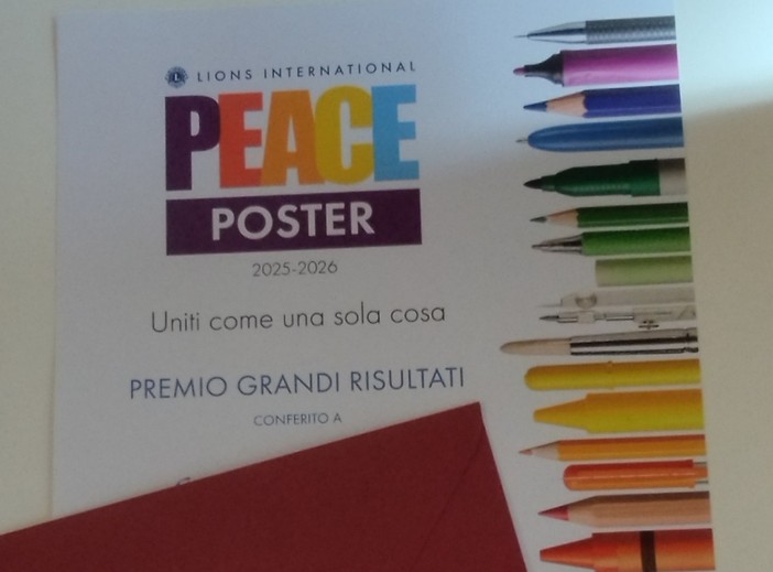 Fossano, premiati i vincitori del concorso "Poster per la pace" Fossano, premiati i vincitori del concorso "Poster per la pace"