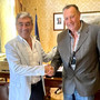 Claudio Arneodo, sindaco di Elva, incontra il prefetto Claudio Arneodo, sindaco di Elva, incontra il prefetto