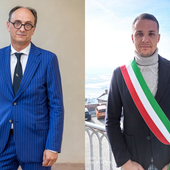 Massimo Gula (Presidente del GAL Langhe Roero Leader) e Simone Manzone (Sindaco di Guarene)