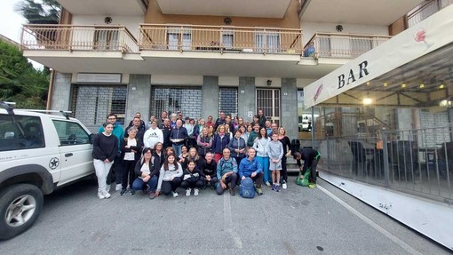 I camminatori della prima edizione del "Giro di Envie" I camminatori della prima edizione del "Giro di Envie"