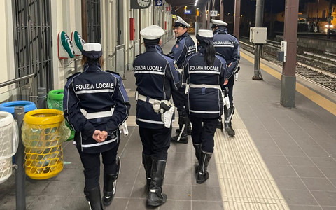 Controlli in stazione a Bra
