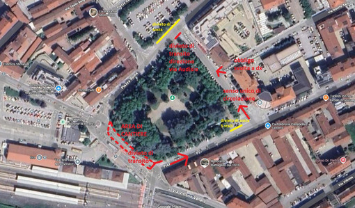 Bra: intervento urgente tra piazza Roma e via Trento e Trieste, le modifiche alla viabilità previste Bra: intervento urgente tra piazza Roma e via Trento e Trieste, le modifiche alla viabilità previste