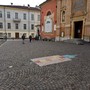 Piazza della Rossa a Busca dove si terrano alcuni spettacoli Piazza della Rossa a Busca dove si terrano alcuni spettacoli
