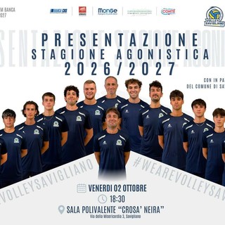 VOLLEY / Venerdì 2 ottobre la presentazione ufficiale del Monge-Gerbaudo Savigliano VOLLEY / Venerdì 2 ottobre la presentazione ufficiale del Monge-Gerbaudo Savigliano