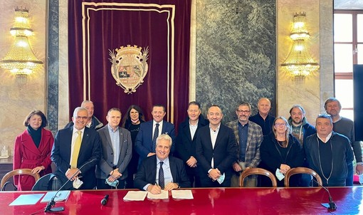 Distretto Urbano del Commercio di Cuneo: i soggetti promotori del progetto hanno firmato il Protocollo d’intesa