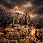 Presepe pasquale realizzato da Salvatore Smario (Facebook) Presepe pasquale realizzato da Salvatore Smario (Facebook)