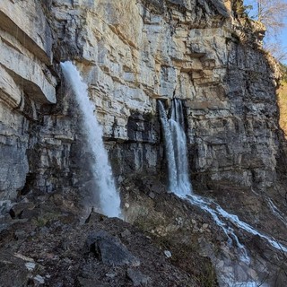 Con il disgelo di primavera torna lo spettacolo del &quot;Pis&quot; del Pesio [VIDEO]