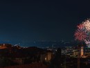 Saluzzo, fuochi di artificio di San Chiaffredo