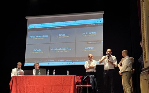 L'intervento del presidente provinciale Robaldo