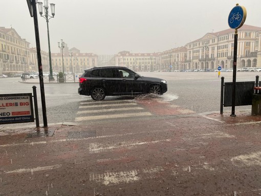 Piazza Galimberti a Cuneo