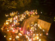 Cuneo: passeggiata notturna a lume di candela