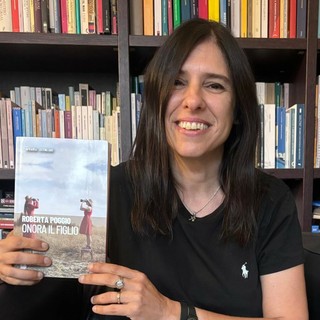 La scrittrice Roberta Poggio La scrittrice Roberta Poggio