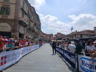 Saluzzo, partenza del Giro d'Italia Women