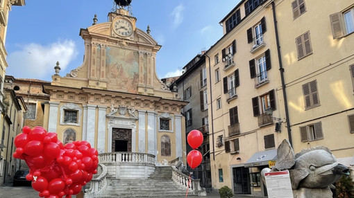La chiesa dei Santi Pietro e Paolo a Mondovì in una foto di repertorio