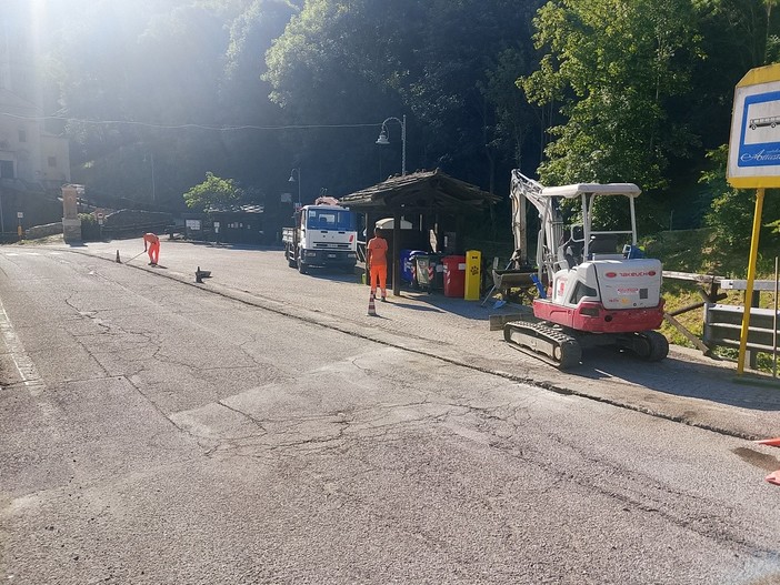 A Brondello cantieri in dirittura d'arrivo tra fibra ottica e messa in sicurezza del territorio A Brondello cantieri in dirittura d'arrivo tra fibra ottica e messa in sicurezza del territorio