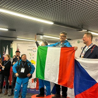 Sci, il monreglaese Paolo Manera conquista l'oro nello Slalom Gigante ai "Giochi Mondiali Invernali dei Trapiantati"
