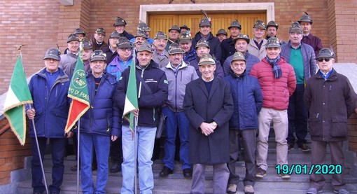 Il gruppoANA di Piasco ha commemorato i caduti alpini della ritirata di Russia 1943