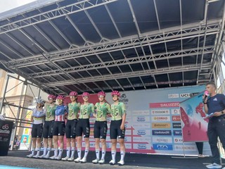 Saluzzo, partenza del Giro d'Italia Women