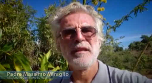 Il borgarino padre Massimo Miraglio, missionario camilliano ad Haiti Il borgarino padre Massimo Miraglio, missionario camilliano ad Haiti