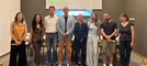 Da sinistra: Alessandra Giovannini Luca - Direttrice del Complesso Monumentale del Castello e del Parco di Racconigi, Daniela Bianco Consigliera di Amministrazione ATL del Cuneese, Andrea Capello - Consigliere con delega alla Cultura della Città di Racconigi, il Sindaco di Racconigi Valerio Oderda, Maurizio Liberti - Presidente del Gruppo Lettura di Carmagnola, Elena Piazza - coreografa e regista, Fabio Gastaldo - Direttore Hummingfields Festival, Daniela Salvestrin - Direttore ATL del Cuneese.