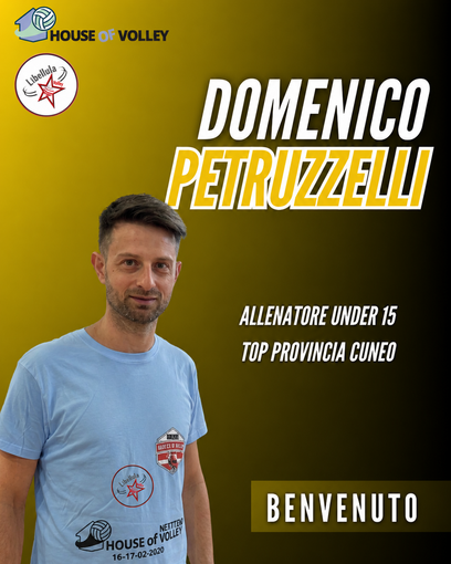 House of Volley: l’Under 15 Elite sarà guidata da Domenico Petruzzelli