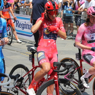 Saluzzo, partenza del Giro d'Italia Women