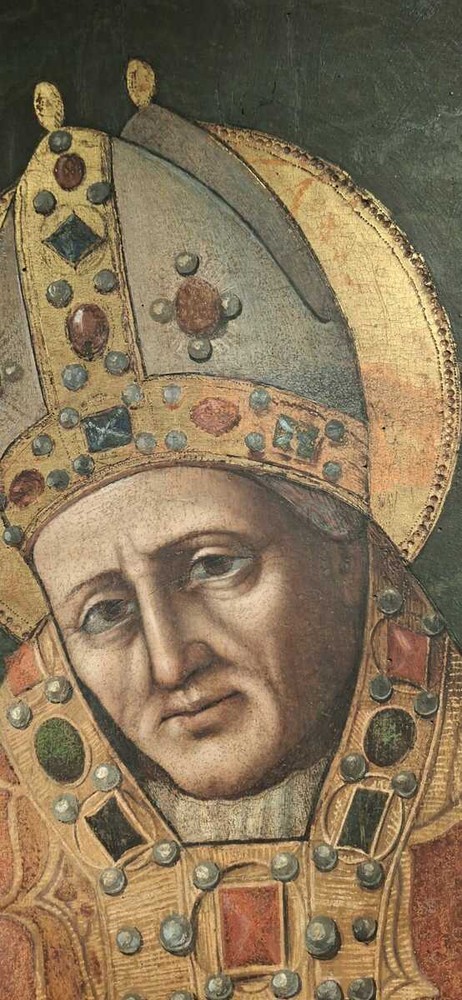 Particolare della tavola di Sna Giovenale Particolare della tavola di Sna Giovenale