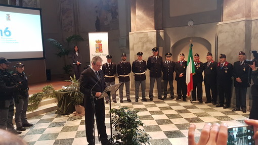 Festa della Polizia a Cuneo per i 166 anni di fondazione: &quot;I reati in Granda sono scesi dell'11%&quot;&quot;