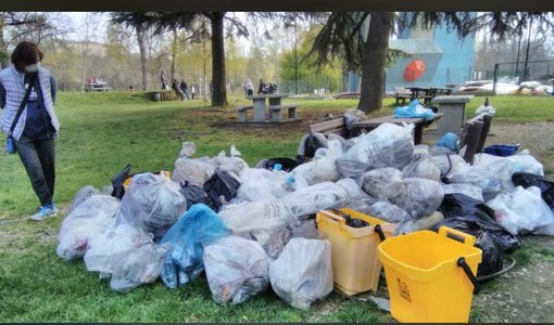 Giornata Plastic Free anche a Cuneo: nella zona delle Basse raccolte due tonnellate di rifiuti