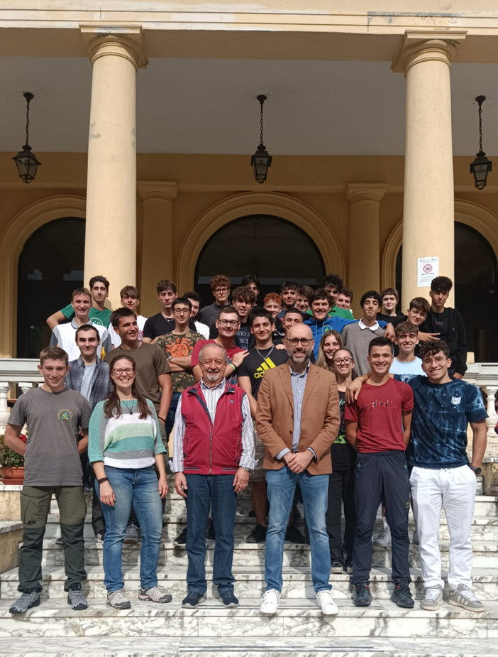 Ormea, il presidente provinciale Robaldo all’Istituto Forestale per l’apertura del nuovo anno scolastico