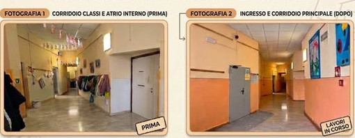 Scuola primaria di Vignolo, aule e corridoi cambiano volto: via ai lavori di riqualificazione Scuola primaria di Vignolo, aule e corridoi cambiano volto: via ai lavori di riqualificazione