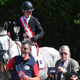 Due medaglie per l'Ippica Monregalese ai regionali di dressage